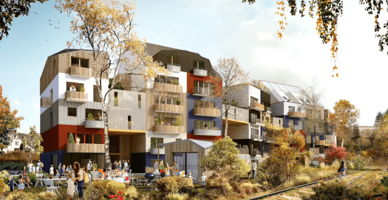 Photo du projet 40 logements collectifs | Quimper Acadie