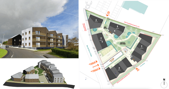 Photo du projet 49 logements collectifs | Foyers jeunes travailleurs. | Guilers