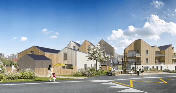 Photo du projet 18 logements collectifs intermédiaires, 2 maisons individuelles | Elliant