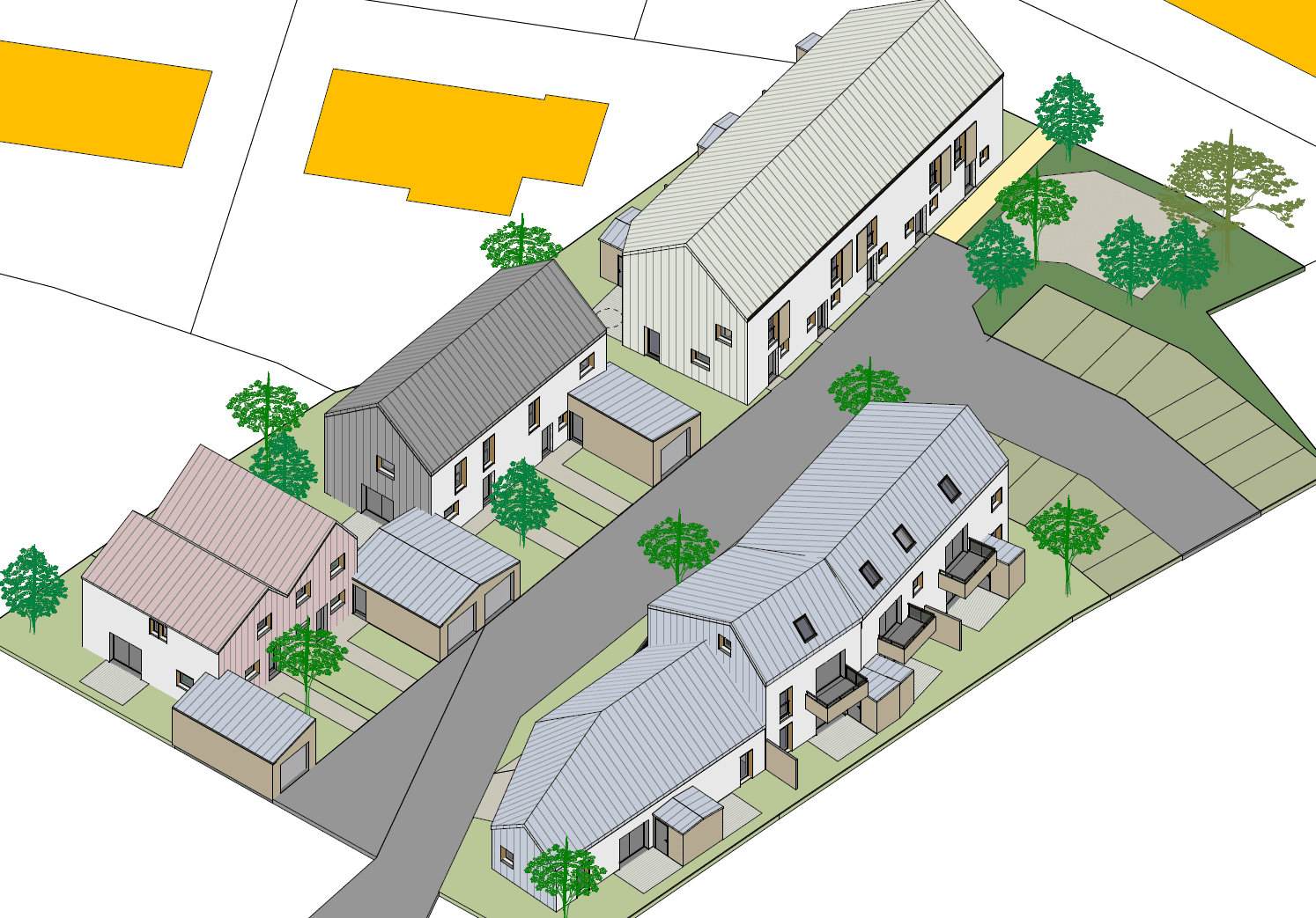 Photo du projet 17 logements collectifs. | Roscoff – Kergus