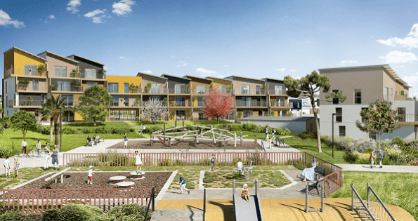 Photo du projet 40 logements collectifs | Brest - Kerlinou