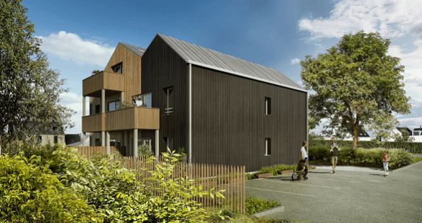 Photo du projet 5 logements collectifs intermédiaires. | Le Conquet