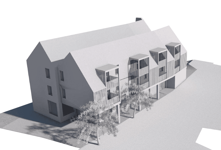 Photo du projet 11 logements collectifs intermédiaires. | Plestin